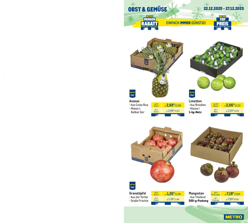 Metro Angebote ab 22.12.25 bis 27.12.25