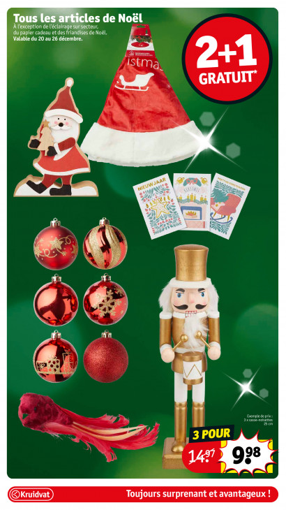 Kruidvat Dépliant 23.12.2025