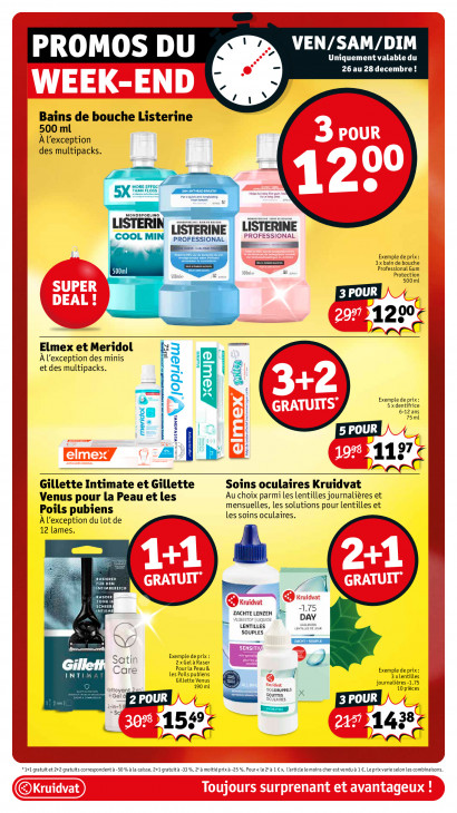 Kruidvat Dépliant 23.12.2025