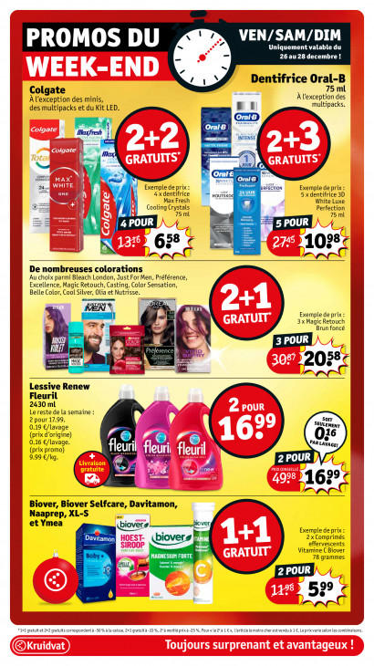 Kruidvat Dépliant 23.12.2025