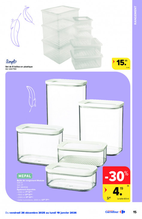 Carrefour Dépliant 26.12.2025