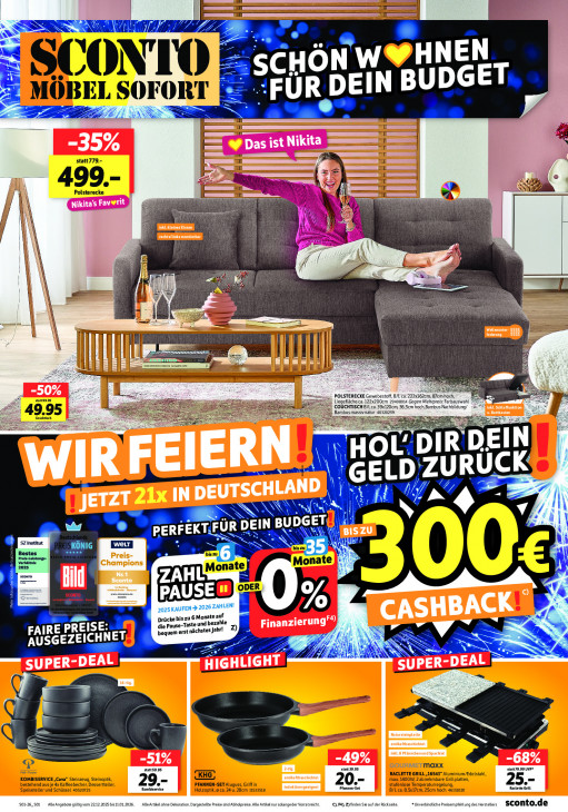 Sconto Angebote ab 22.12.25 bis 11.01.26