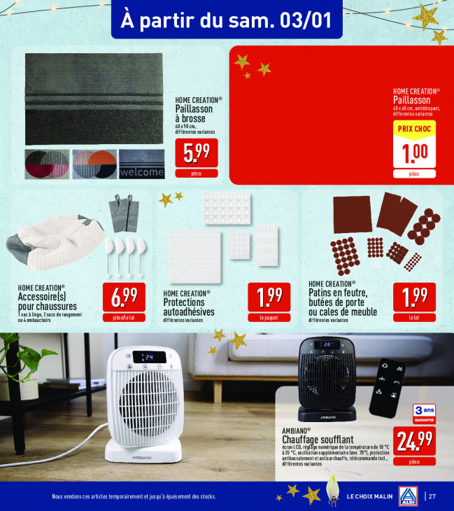 Lidl Dépliant 29.12.2025