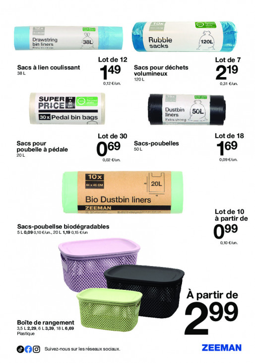 Zeeman Dépliant 27.12.2025