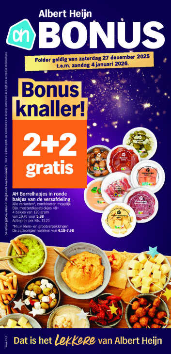 Albert Heijn 27.12.25 - 04.01.26