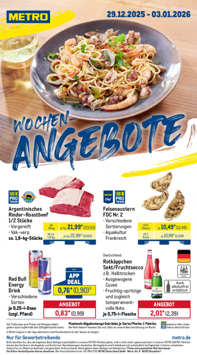Metro Angebote ab 29.12.25 bis 03.01.26