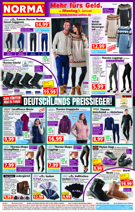 Norma Angebote ab 05.01.26 bis 10.01.26