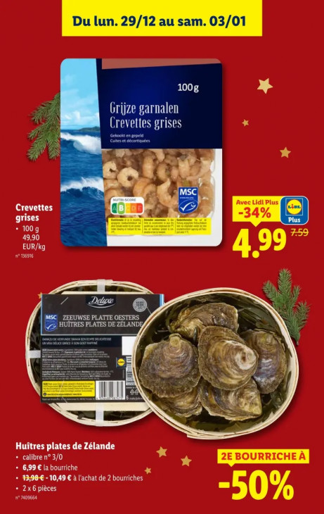 Lidl Dépliant 29.12.2025