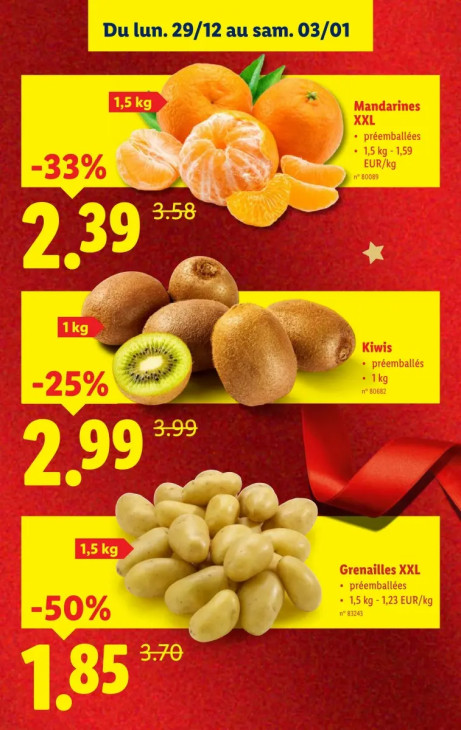 Lidl Dépliant 29.12.2025