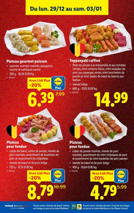 Lidl Dépliant 29.12.2025