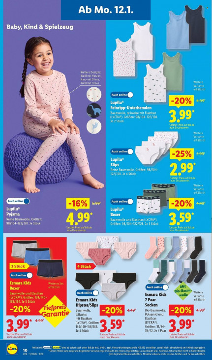 Lidl Angebote ab 12.01.26 bis 17.01.26