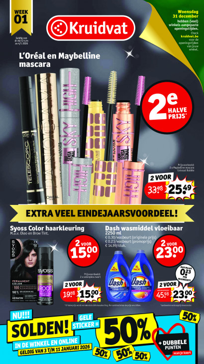 Kruidvat 29.12.25 - 04.01.26