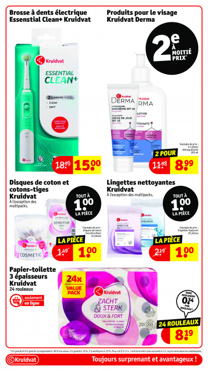 Kruidvat Dépliant 29.12.2025