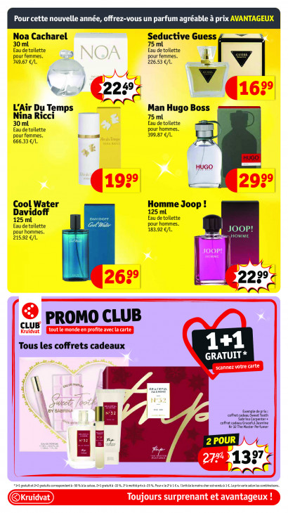 Kruidvat Dépliant 29.12.2025