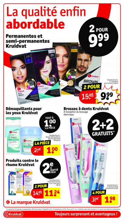 Kruidvat Dépliant 29.12.2025