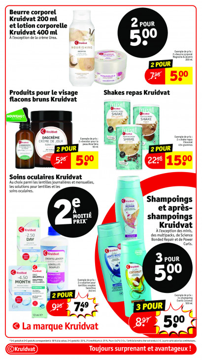 Kruidvat Dépliant 29.12.2025