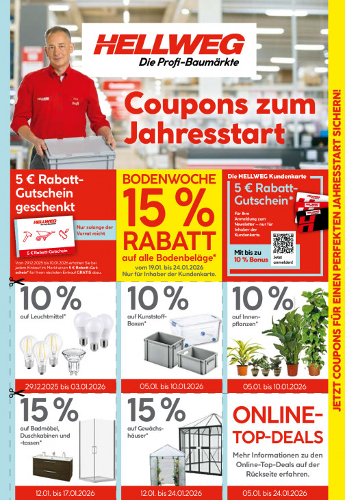 Hellweg Baumarkt Angebote ab 29.12.25 bis 03.01.26