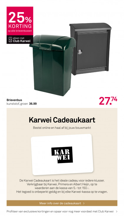 Karwei Folder 29.12.2025