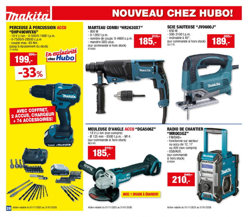 Hubo Dépliant 29.12.2025