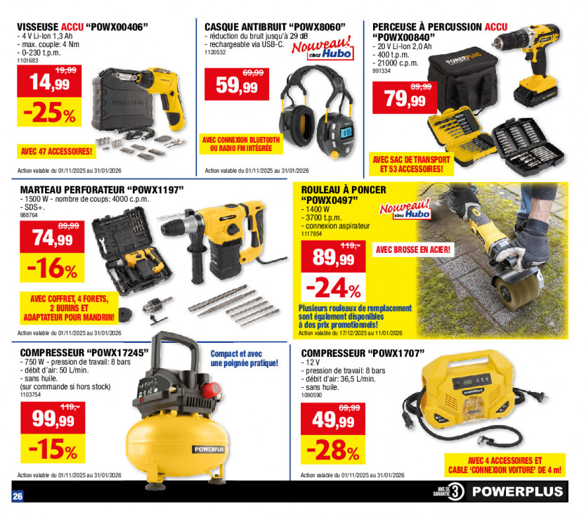 Hubo Dépliant 29.12.2025