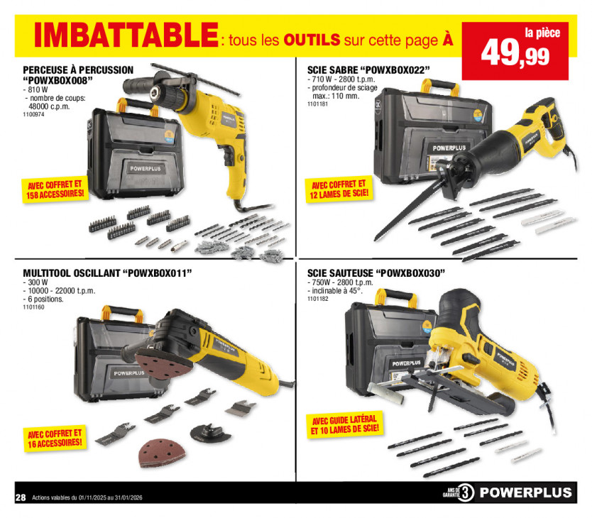 Hubo Dépliant 29.12.2025