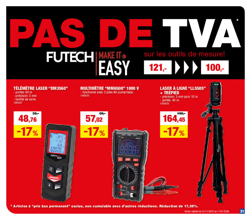 Hubo Dépliant 29.12.2025