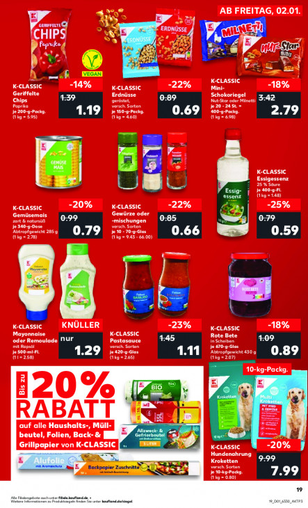 Kaufland Angebote ab 02.01.26 bis 07.01.26