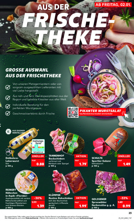Kaufland Angebote ab 02.01.26 bis 07.01.26