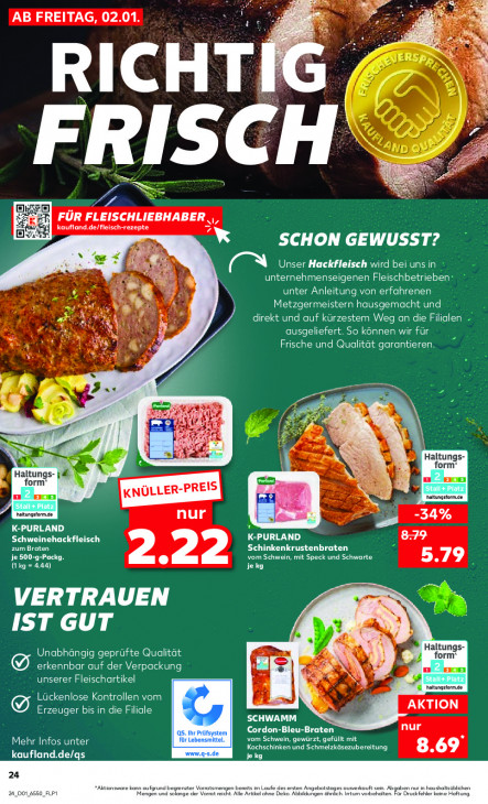 Kaufland Angebote ab 02.01.26 bis 07.01.26