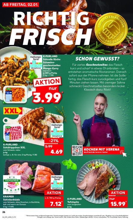 Kaufland Angebote ab 02.01.26 bis 07.01.26
