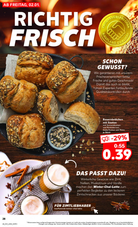 Kaufland Angebote ab 02.01.26 bis 07.01.26