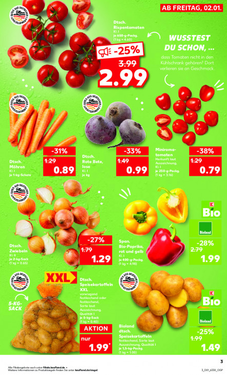 Kaufland Angebote ab 02.01.26 bis 07.01.26