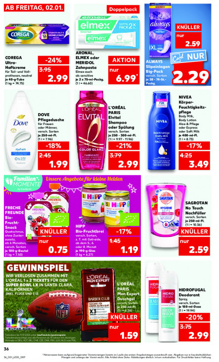 Kaufland Angebote ab 02.01.26 bis 07.01.26