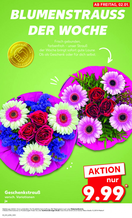 Kaufland Angebote ab 02.01.26 bis 07.01.26