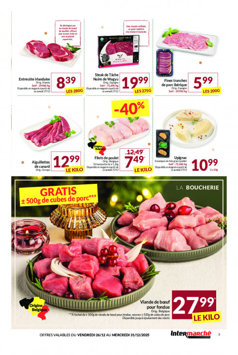 Intermarché Dépliant 26.12.2025