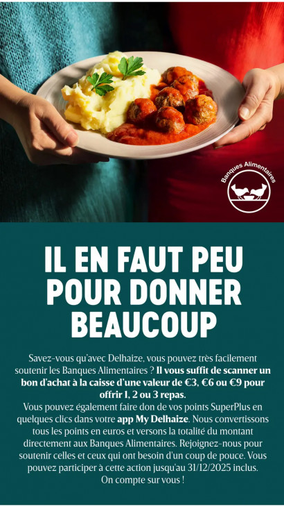 Delhaize Dépliant 26.12.2025