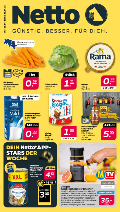 Netto Angebote ab 05.01.26 bis 10.01.26