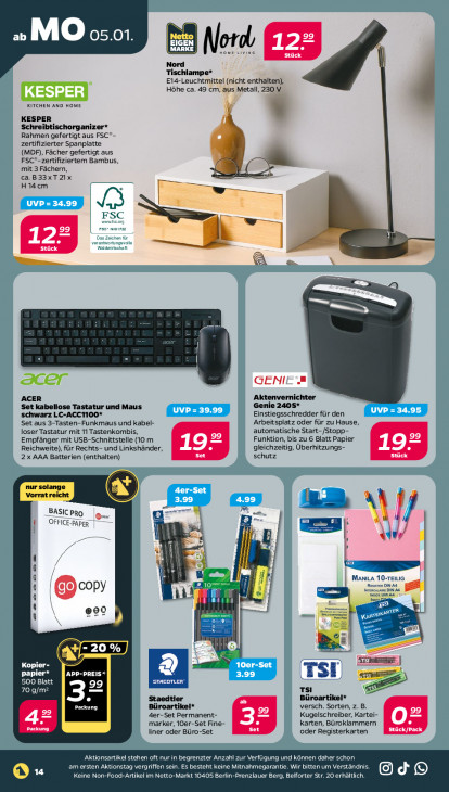 Netto Angebote ab 05.01.26 bis 10.01.26