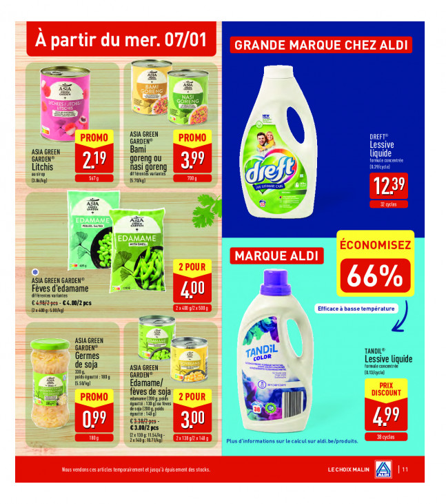 Aldi Dépliant 05.01.2026