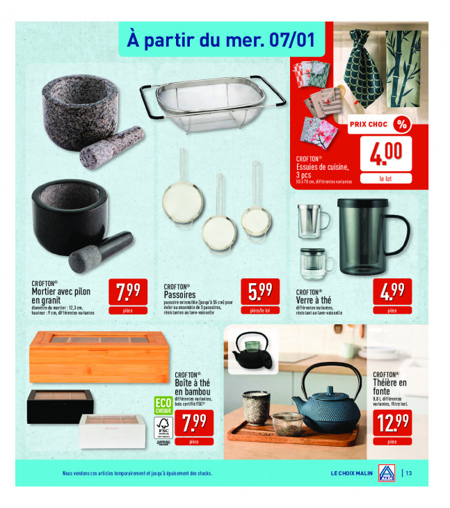 Aldi Dépliant 05.01.2026