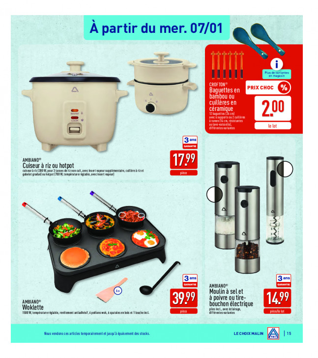 Aldi Dépliant 05.01.2026