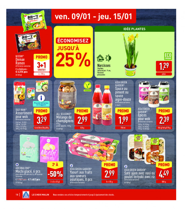 Aldi Dépliant 05.01.2026