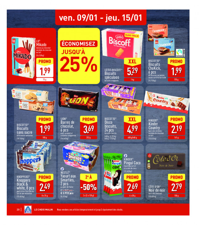 Aldi Dépliant 05.01.2026