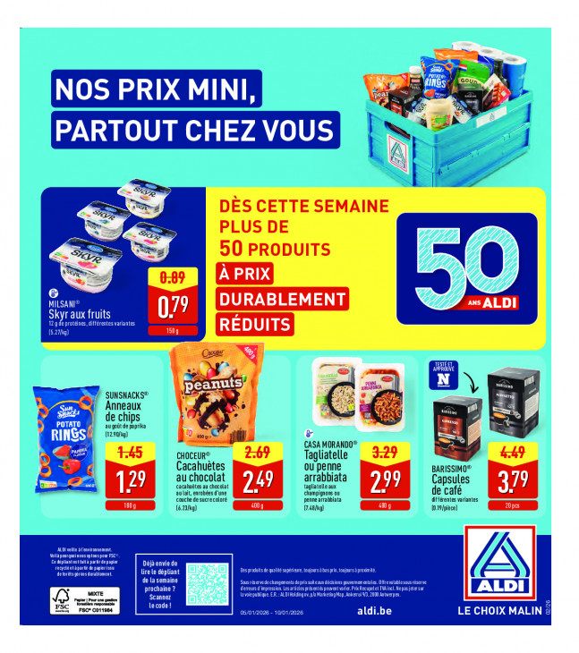 Aldi Dépliant 05.01.2026