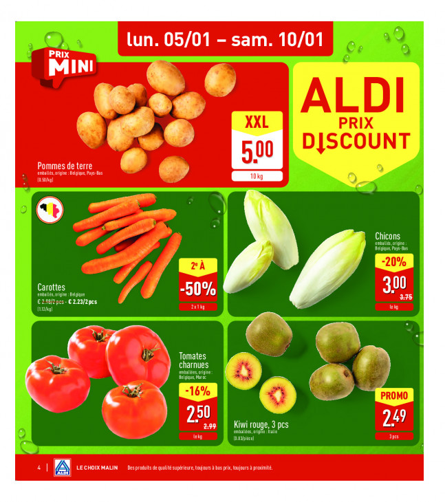 Aldi Dépliant 05.01.2026