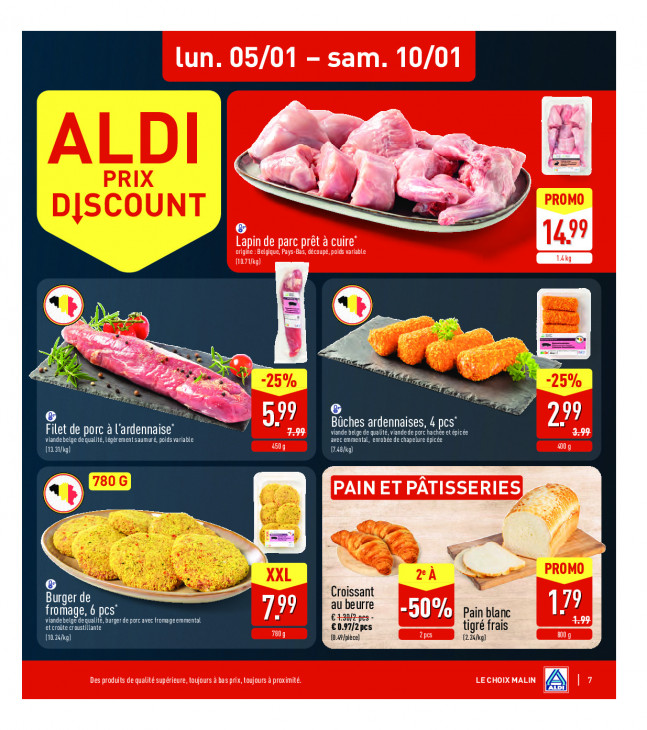 Aldi Dépliant 05.01.2026