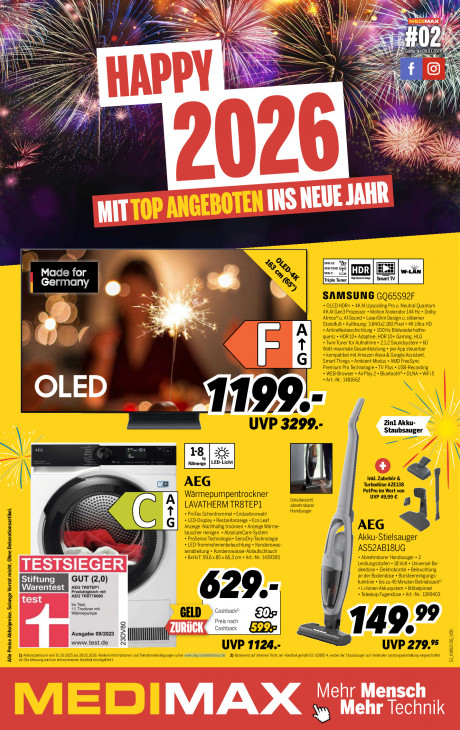 MEDIMAX Angebote ab 02.01.26 - bis 09.01.26