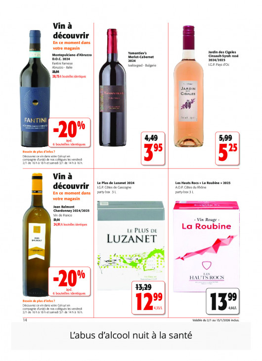 Colruyt Dépliant 02.01.2026