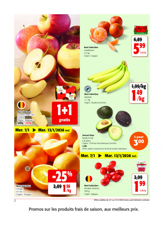 Colruyt Dépliant 02.01.2026