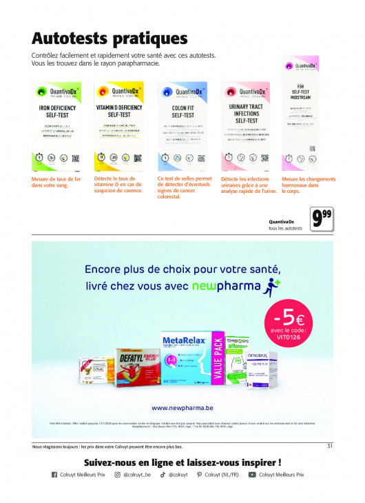 Colruyt Dépliant 02.01.2026